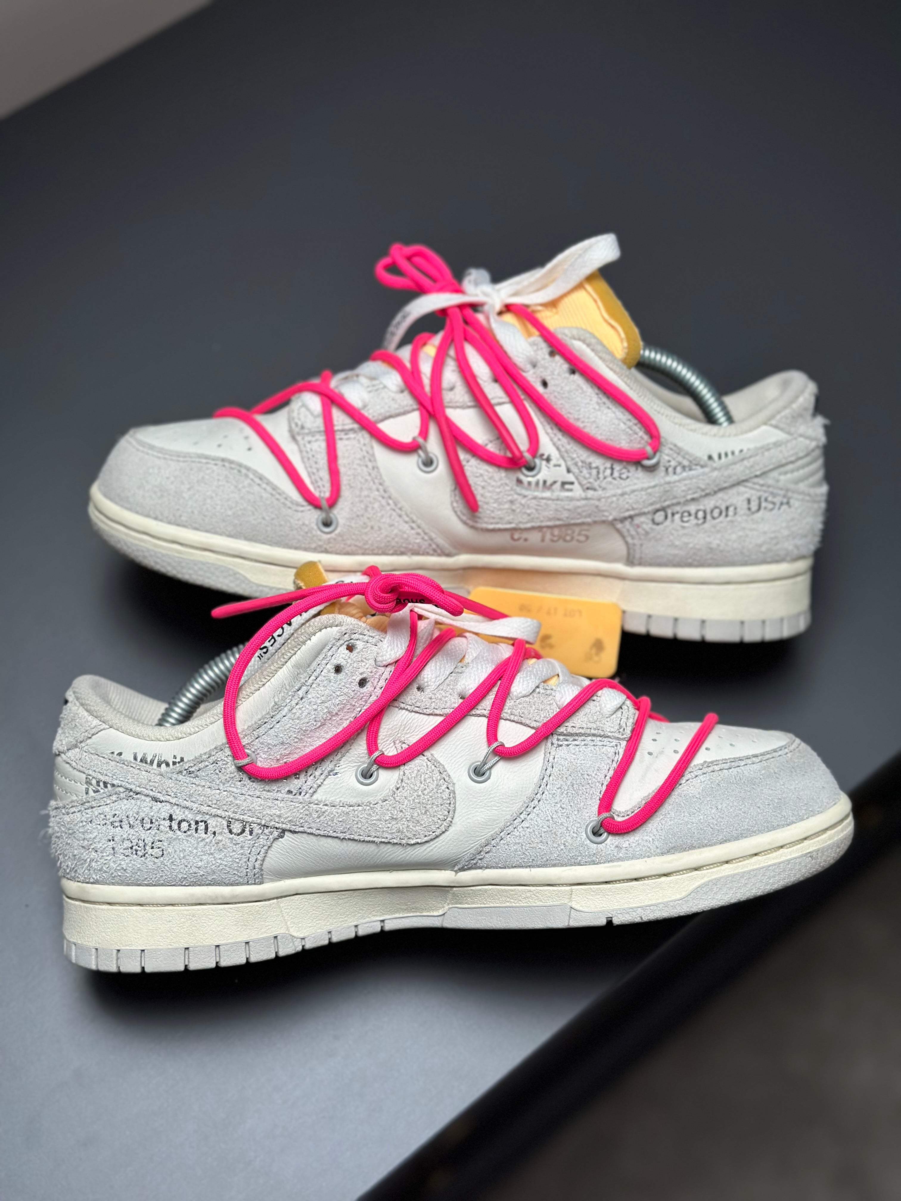 Dunk Low x Off-White ‘Lot 17’ (Pre-Loved) UK 7