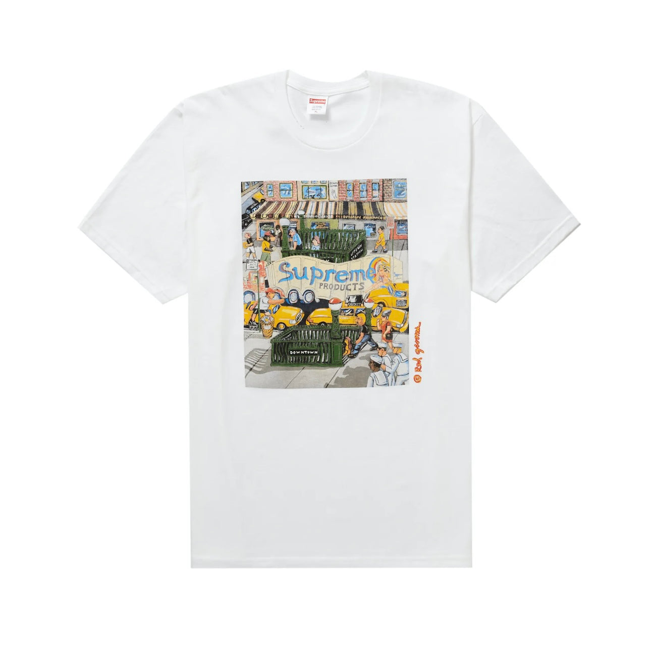 Supreme Manhattan Tee 'White' (2022)