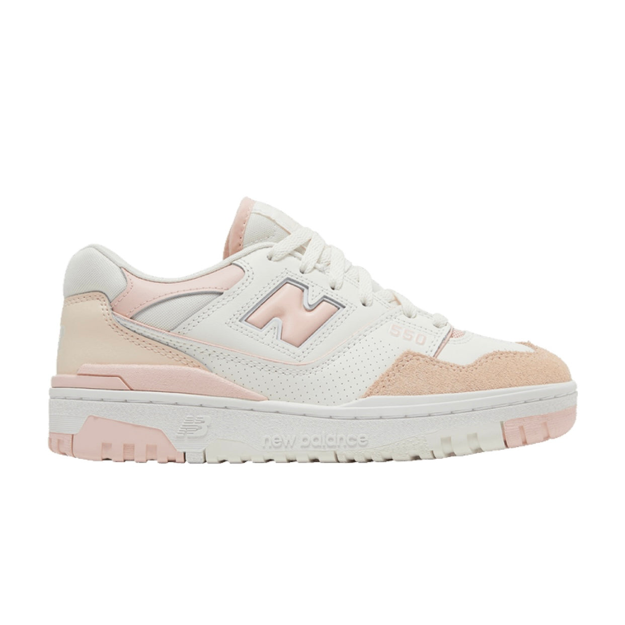 Incubus Chip dictator New Balance 550, White Pink (Women's)