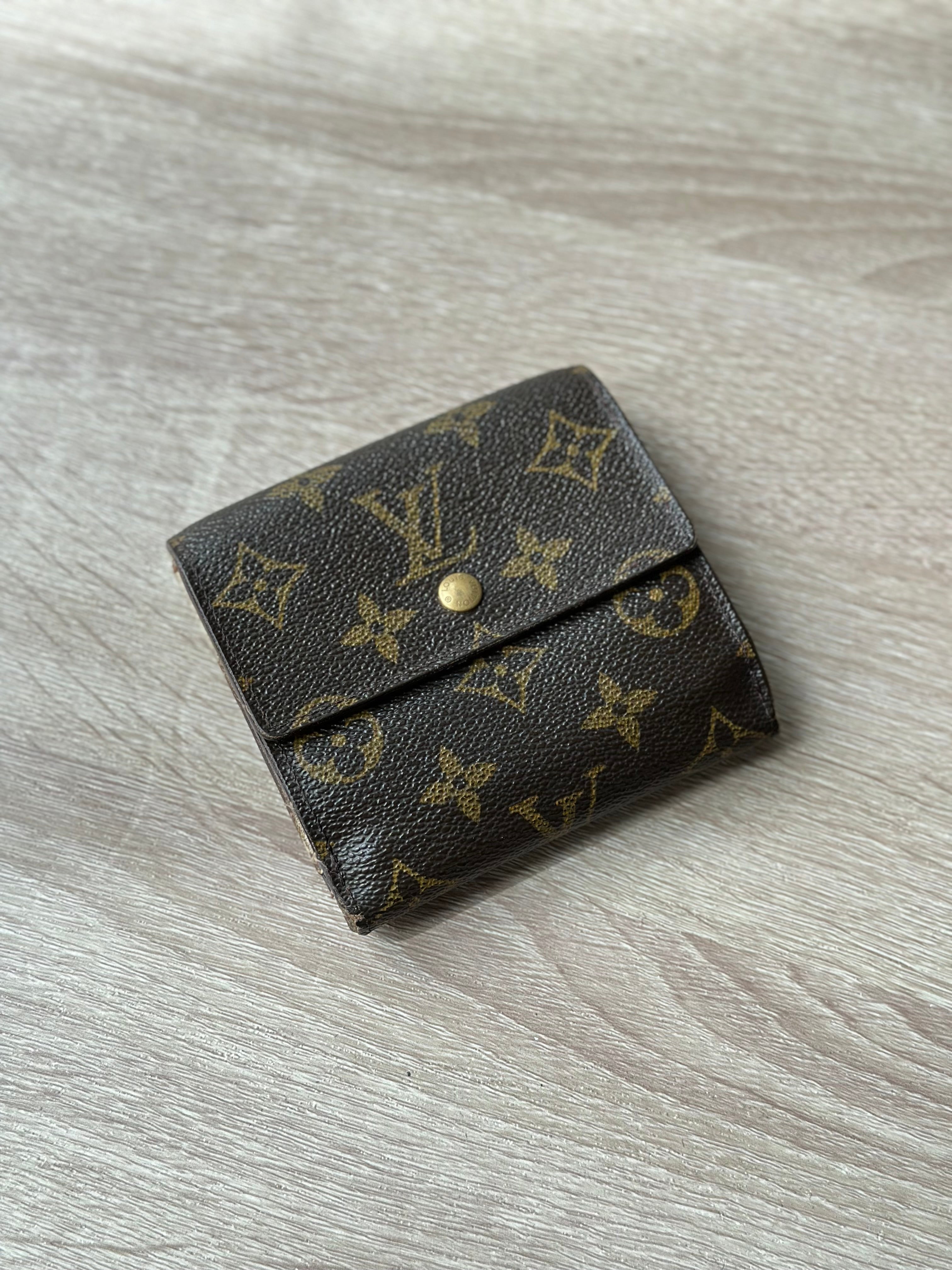 Louis Vuitton Monogram Tri-Fold Wallet, Brown (Vintage)