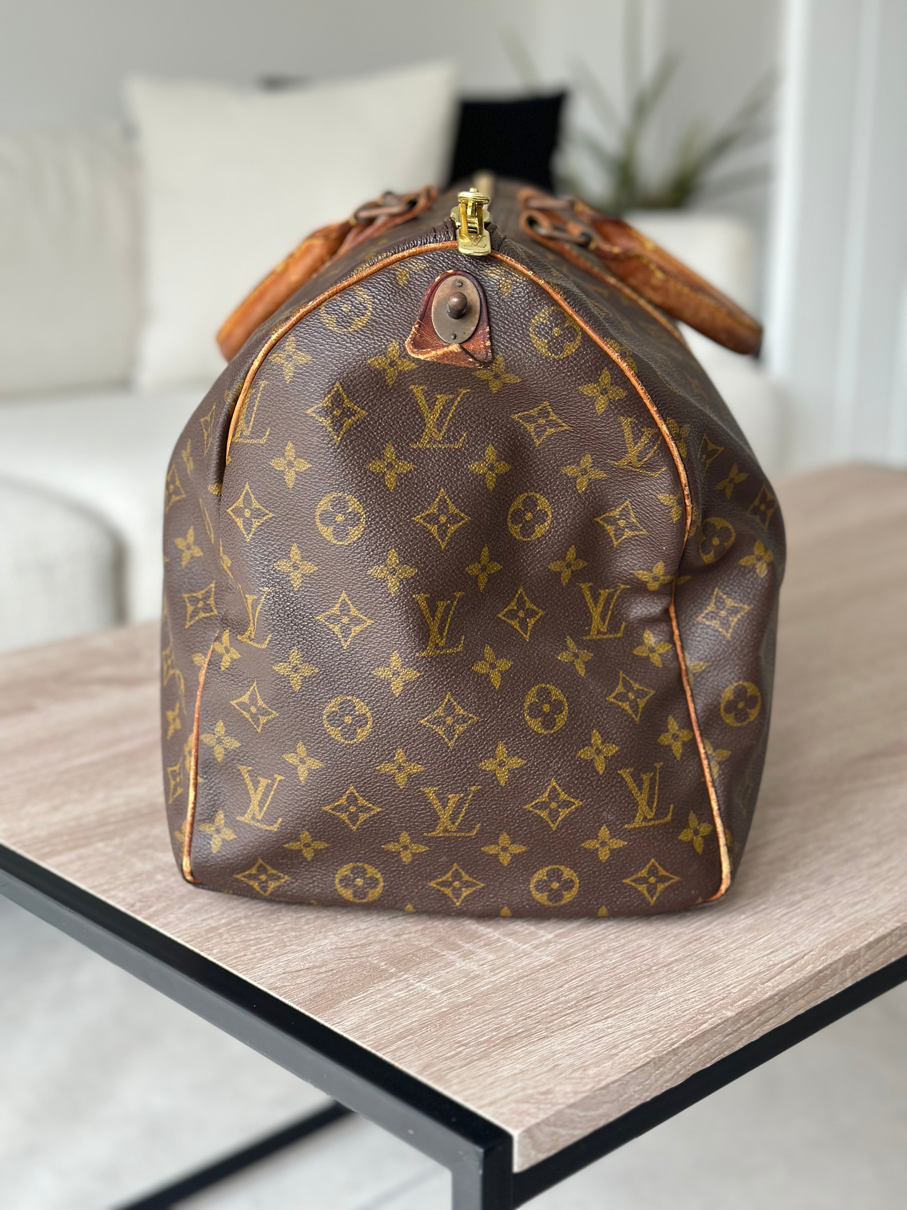 Louis Vuitton Vintage Monogram Travel Bag Keepall, 50