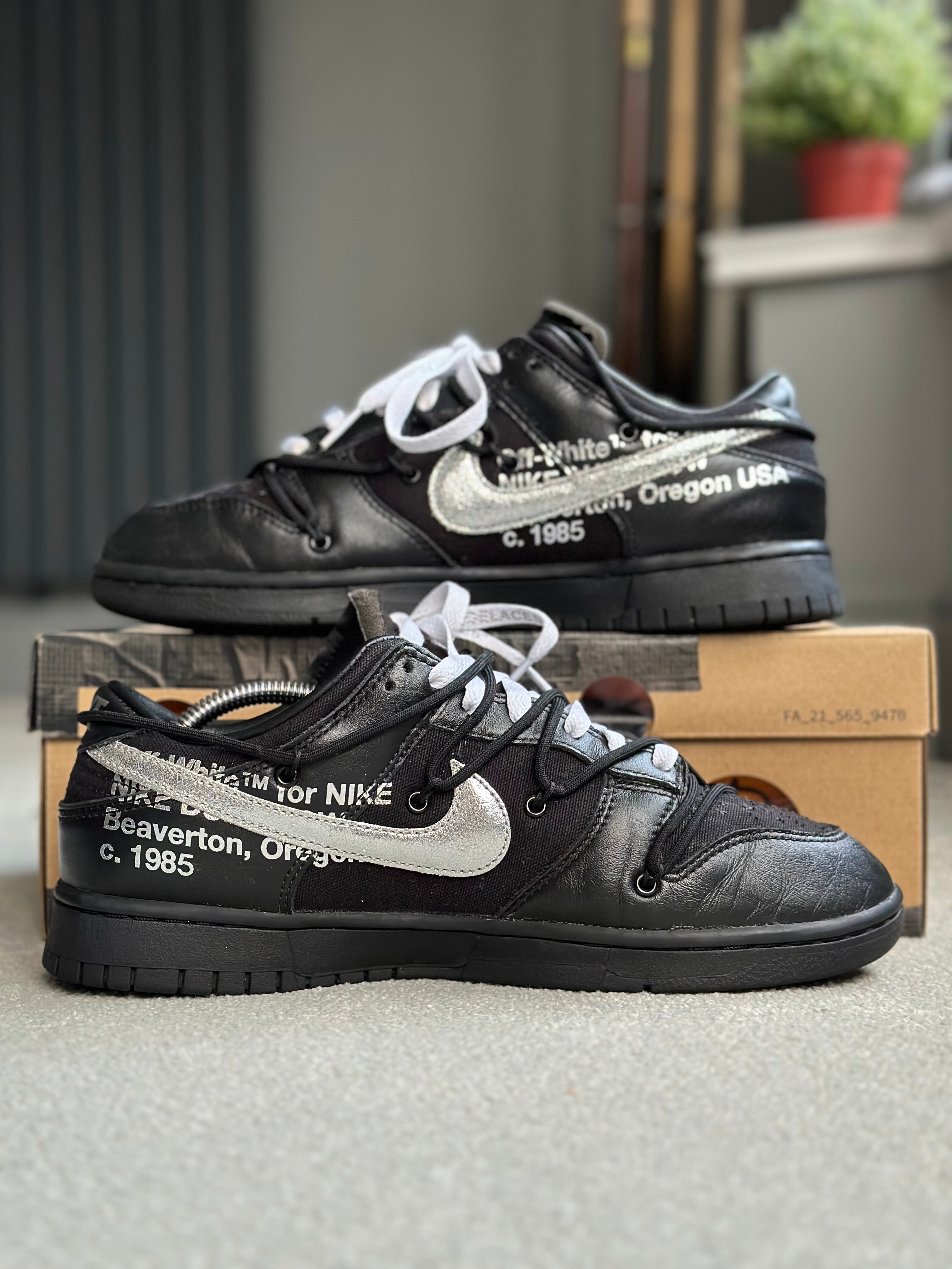 Dunk Low x Off-White ‘Lot 50’ (Pre-Loved) UK 8.5