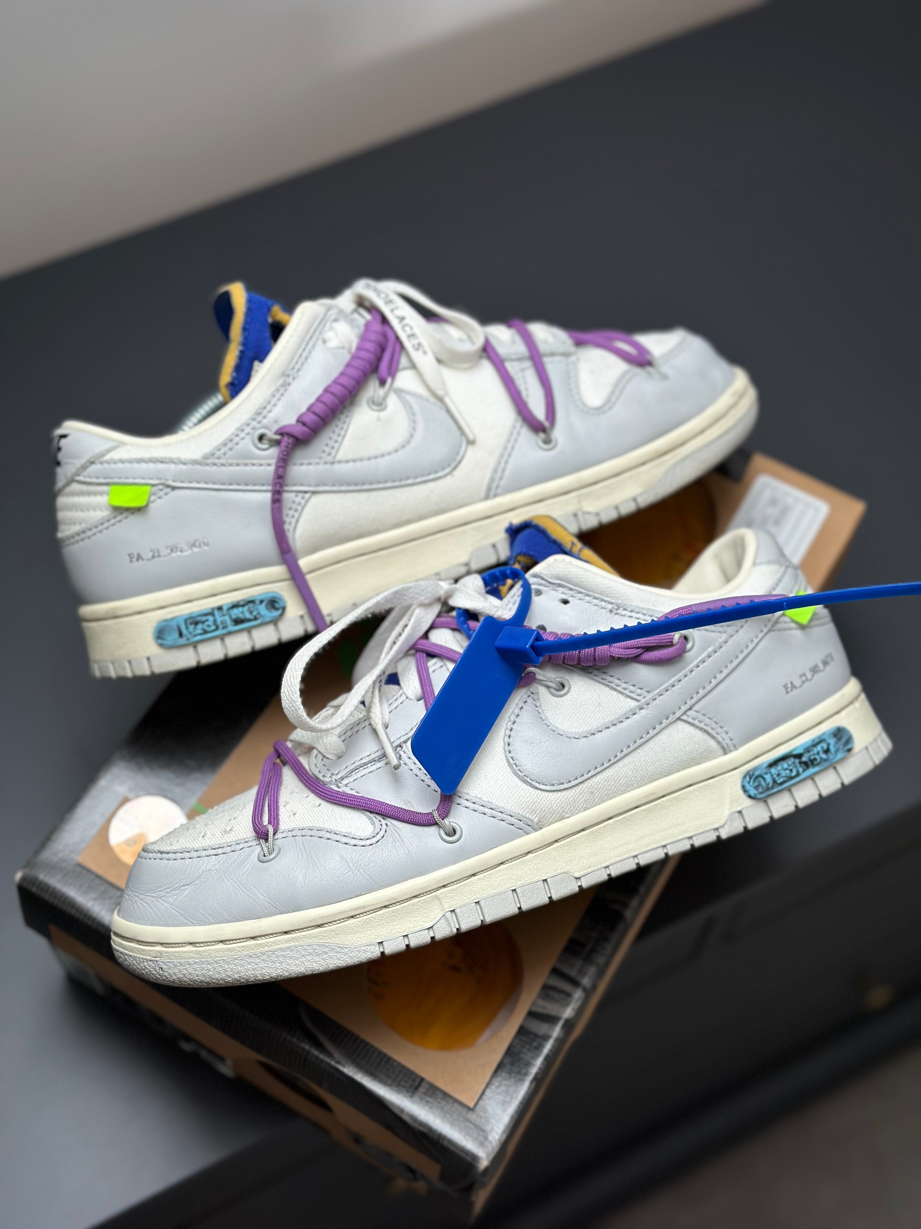 Dunk Low x Off-White ‘Lot 48’ (Pre-Loved) UK 8.5