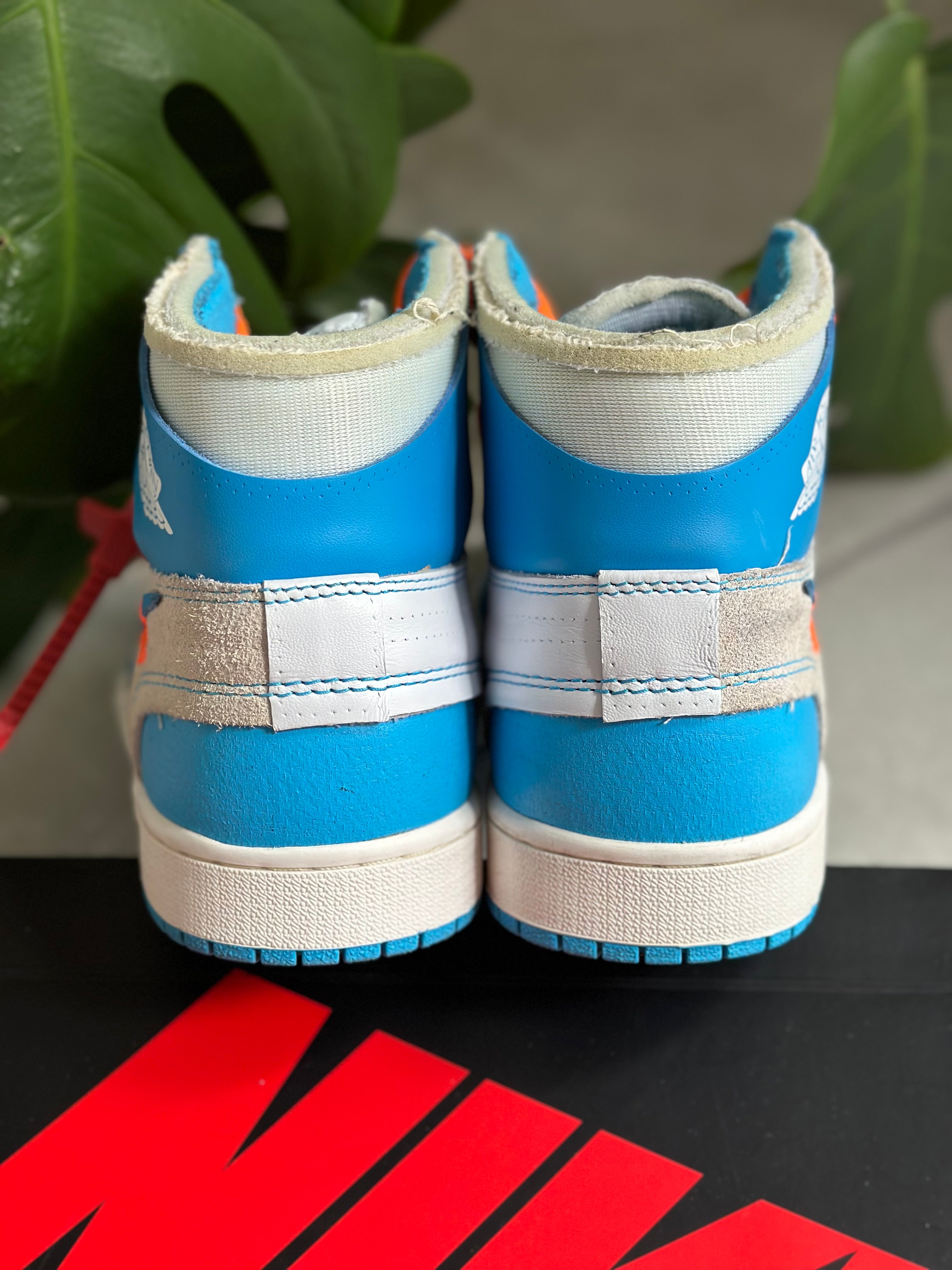 Air Jordan 1 Retro High x Off-White 'University Blue' (Pre-Loved) UK 8.5