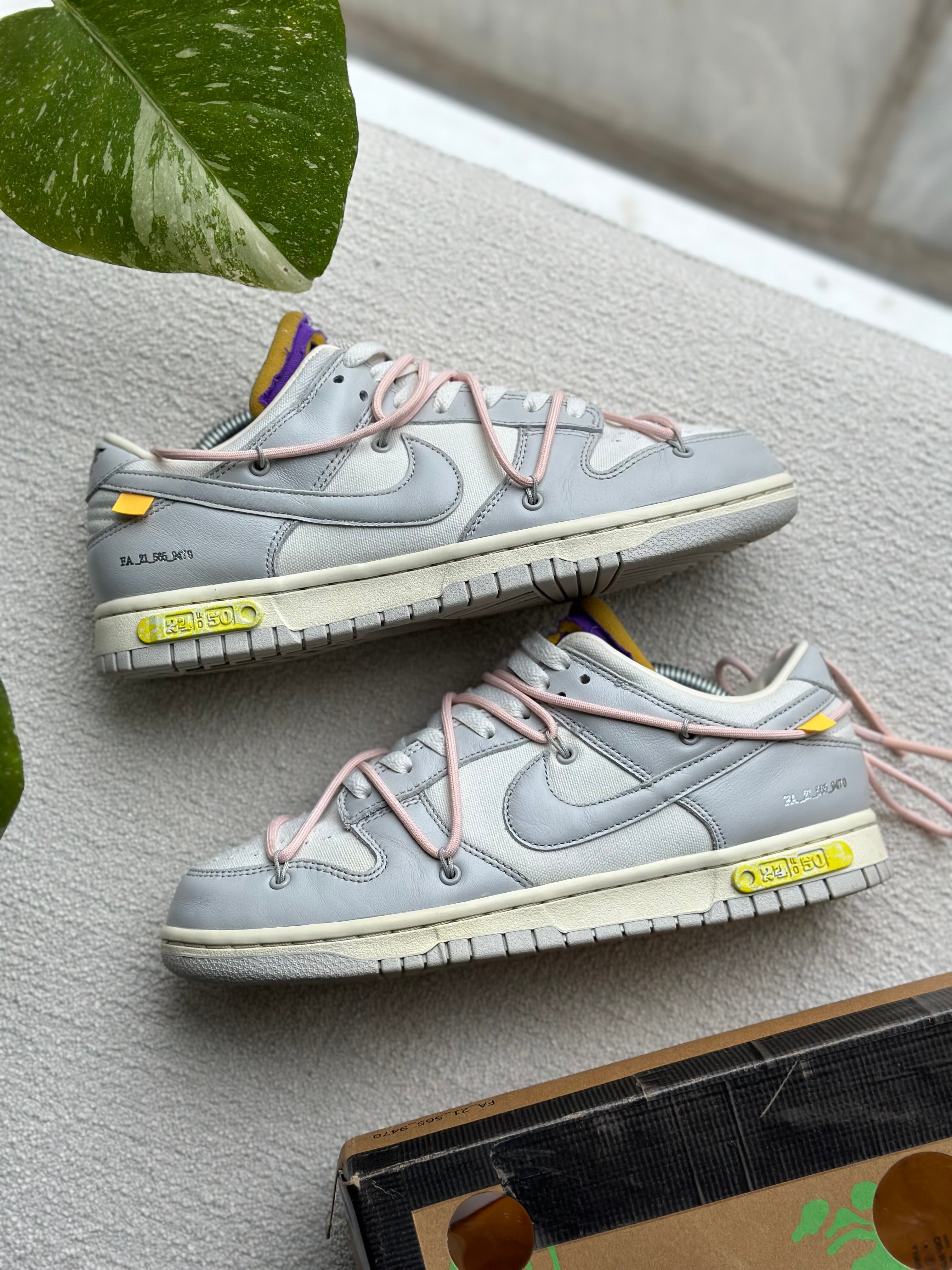 Dunk Low x Off-White ‘Lot 24’ (Pre-Loved) UK 7.5