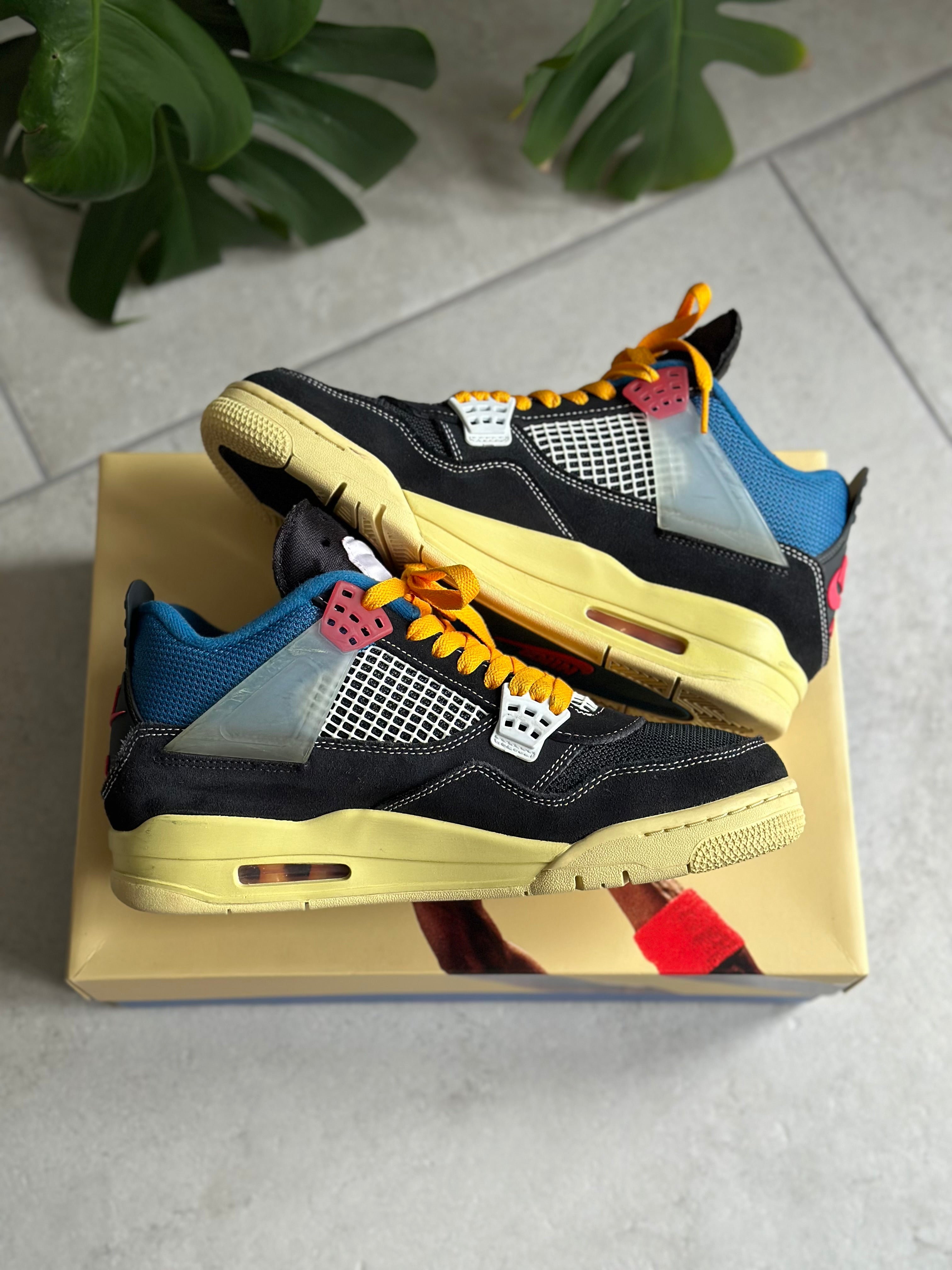 Air Jordan 4 Retro x Union LA ‘Off Noir’ (Pre-Loved) UK 7.5