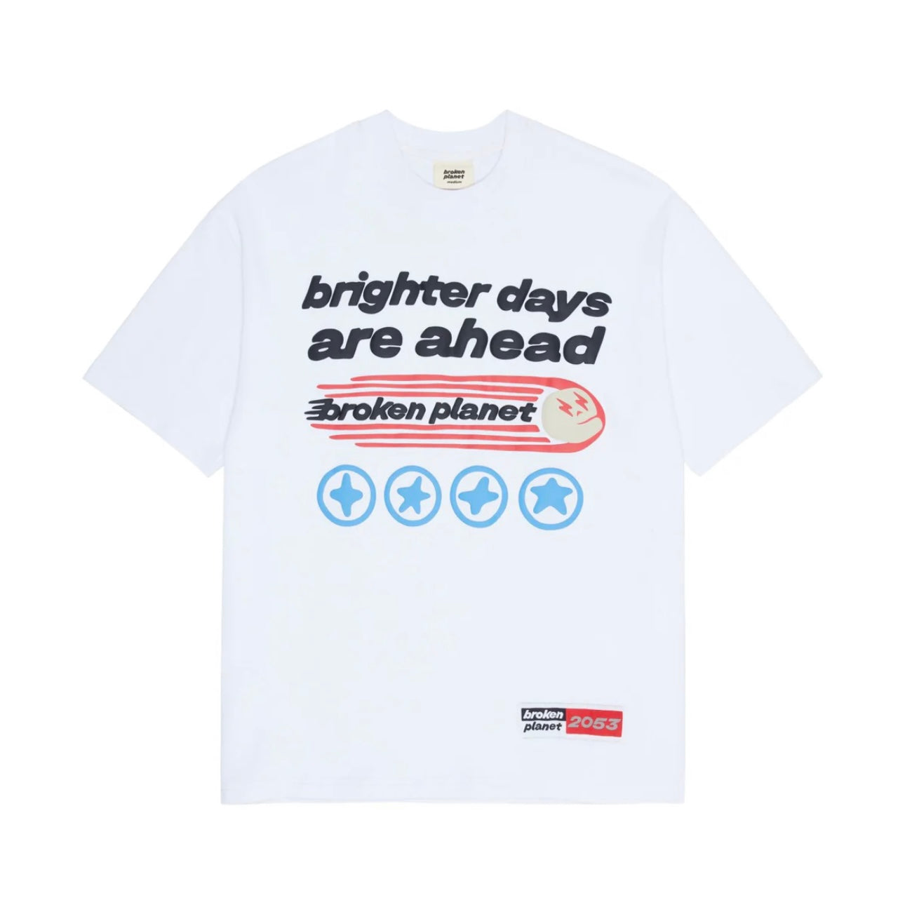 Broken Planet T-Shirt 'Brighter Days Are Ahead'