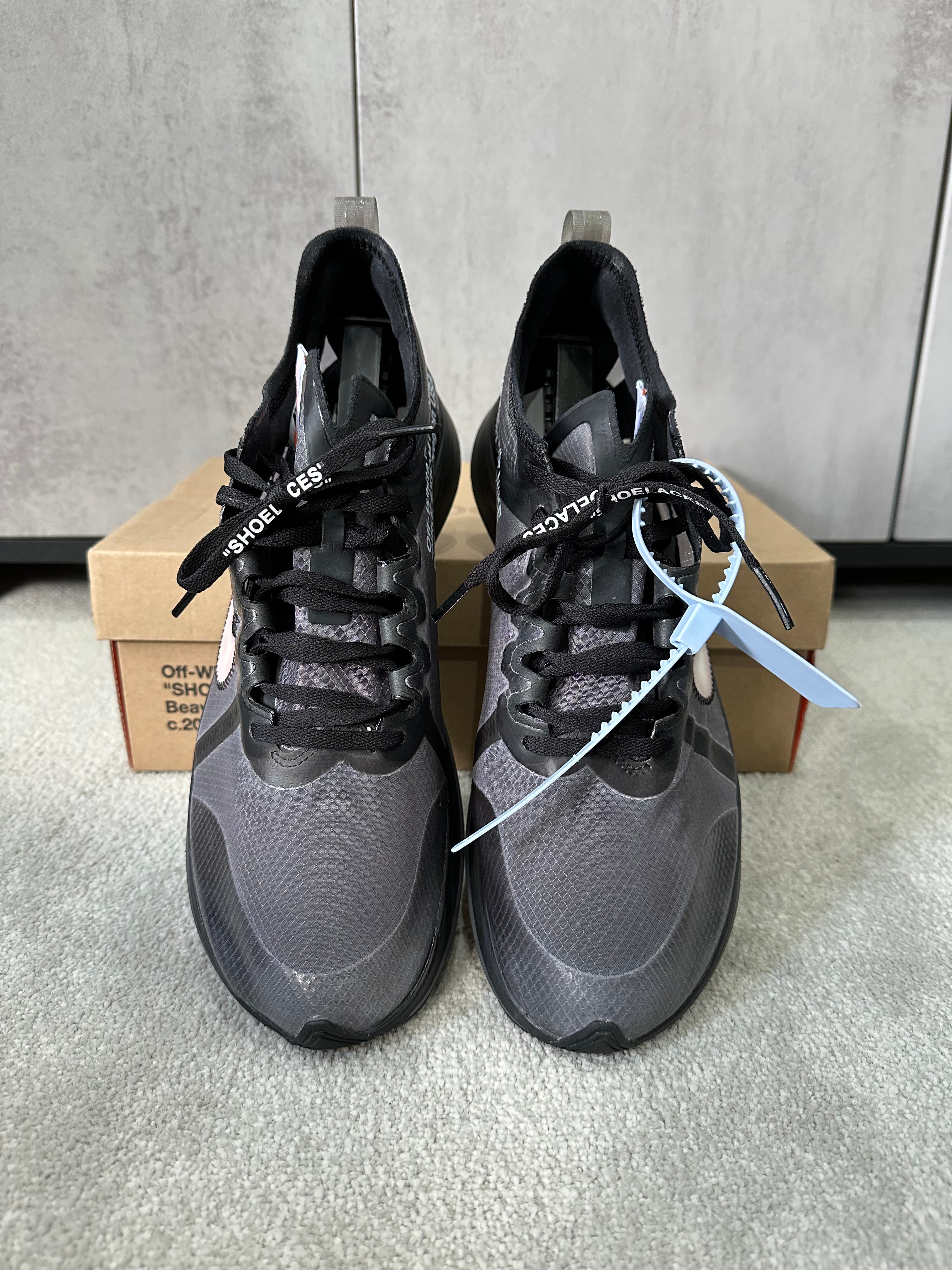 Zoomfly SP x Off-White ‘Black’ (Pre-Loved) UK 9.5