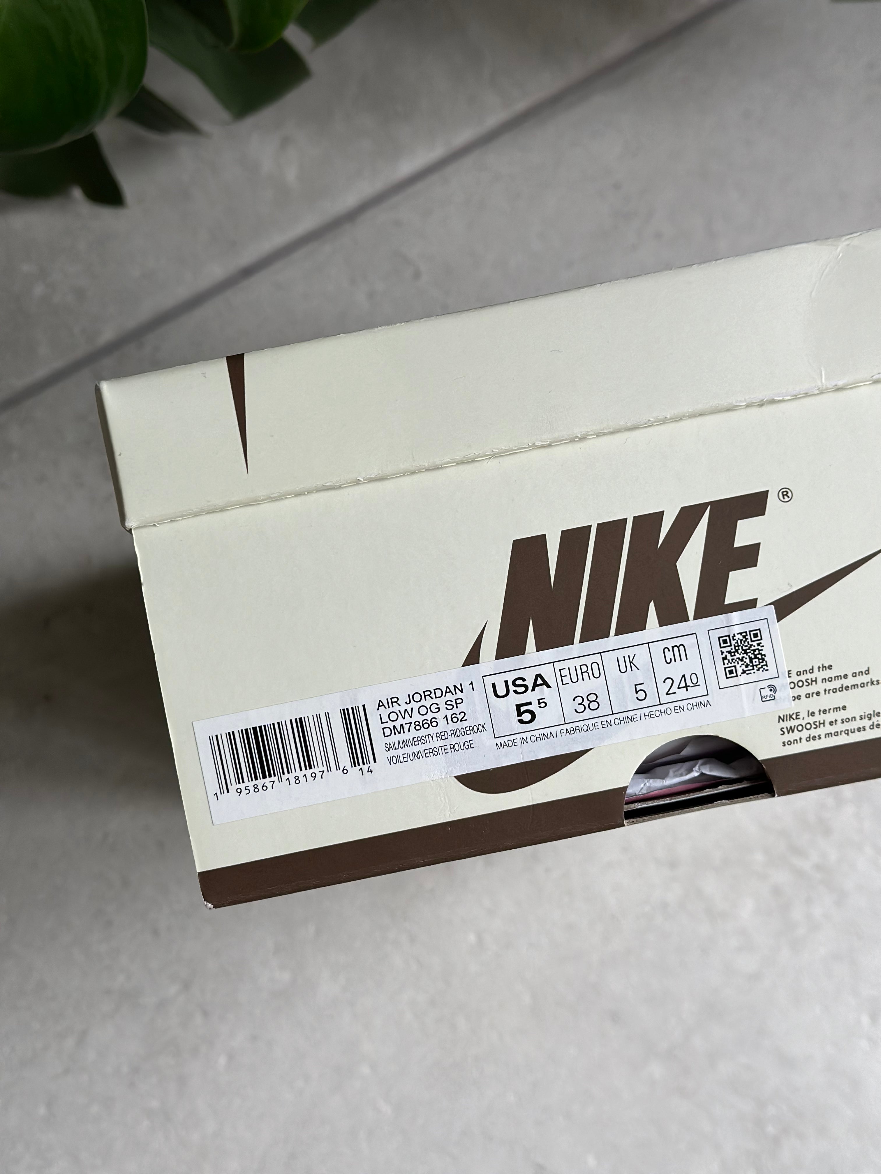 Air Jordan 1 Low x Travis Scott 'Reverse Mocha' (Pre-Loved) UK 5