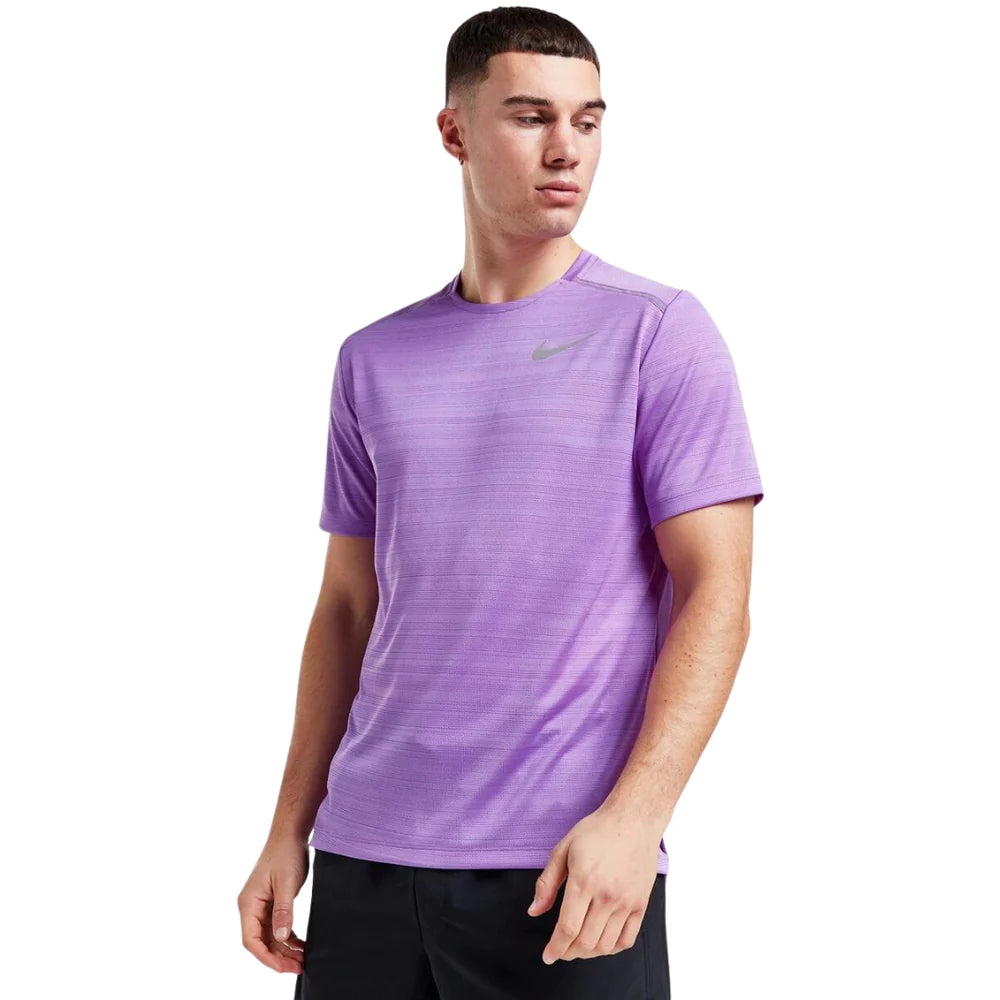 Nike Miler 1.0 Dri Fit T-Shirt 'Vivid Purple'