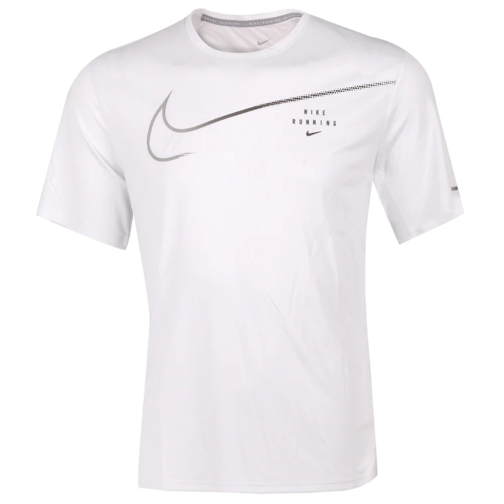 Nike Dri-Fit UV Run Division, T-Shirt White