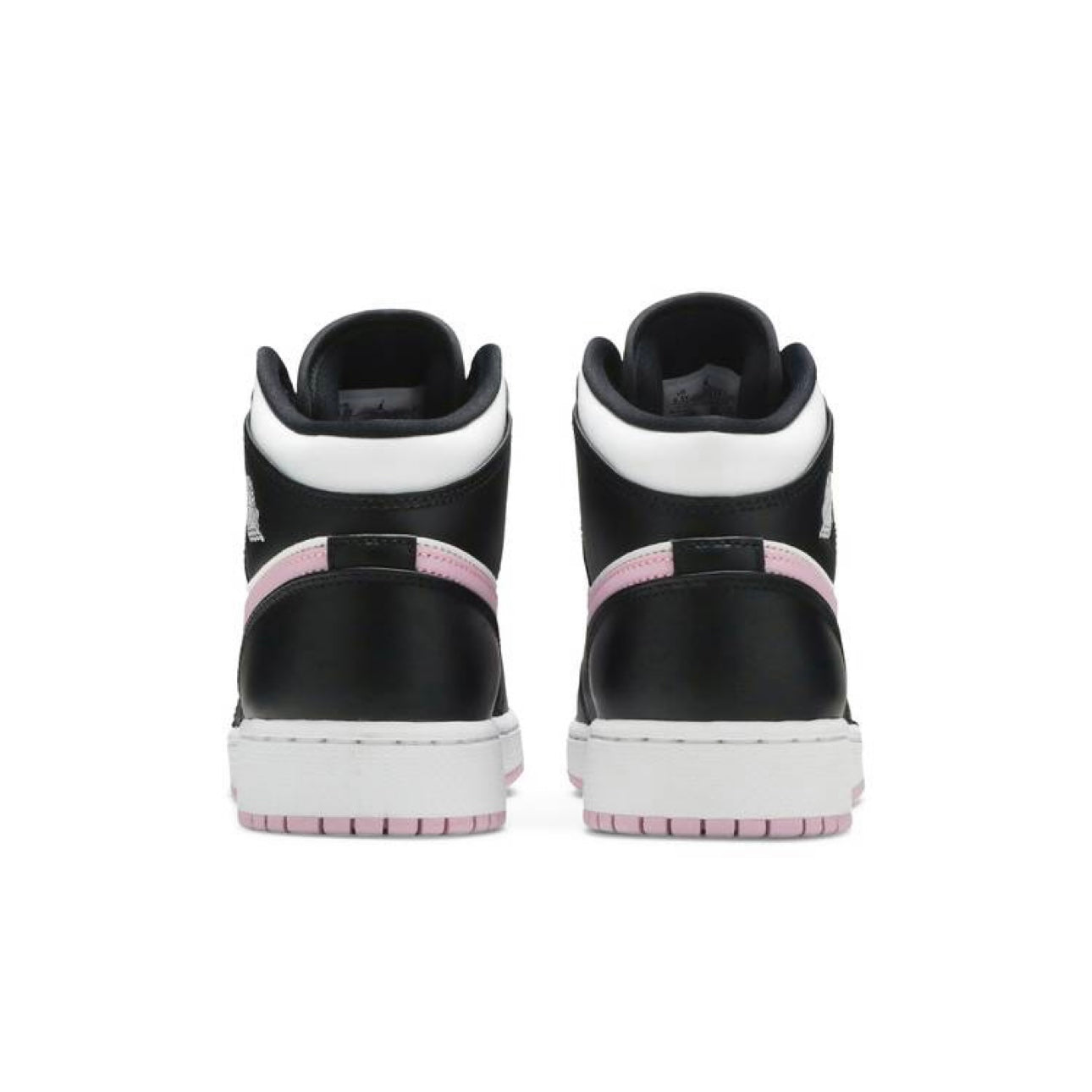 Air Jordan 1 Mid 'Arctic Pink' Black/White (Women's)