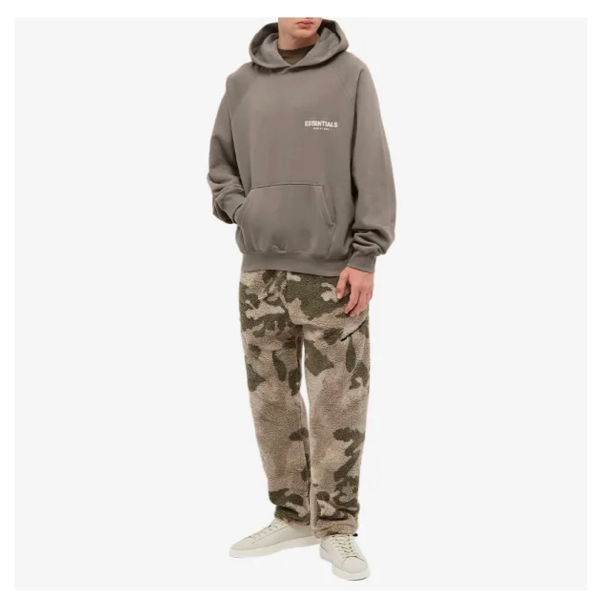 FEAR OF GOD Essentials Hoodie 'Desert Taupe'
