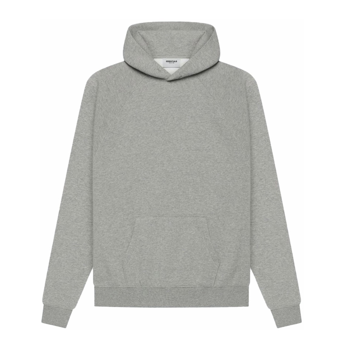 Fear of God top Essentials Hoodie Heather Grey Medium SS21